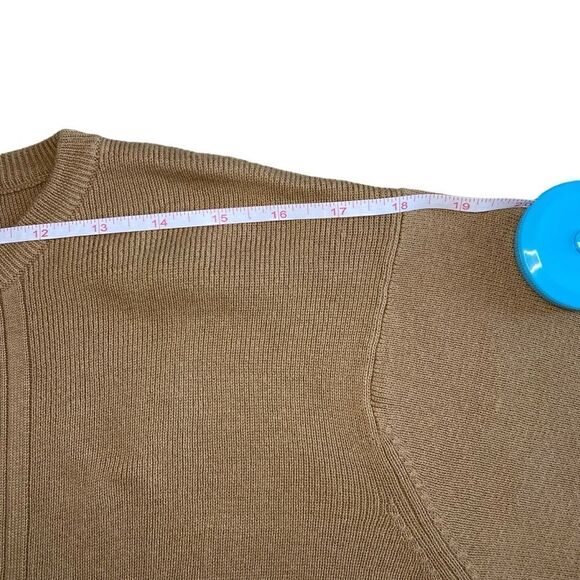 Vintage 70s Brown Men’s Crewneck Sweater - Picture 6 of 8